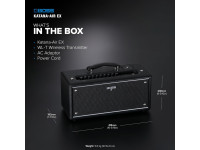<b>BOSS KATANA AIR EX KTN-AIR EX Coluna Bluetooth combo amplificador Wireless com 60 Efeitos potencia 35 Watts inclui Transmissor BOSS WL-T</b> <b>BOSS KATANA AIR EX KTN-AIR EX Coluna Bluetooth combo amplificador Wireless com 60 Efeitos potencia 35 Watts inclui Transmissor BOSS WL-T</b>